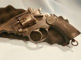 WEBLEY MARK IV .38S&W WEBLEY & SCOTT CROSS-BOLT SAFETY SINGAPORE POLICE CONTRACT MK IV ALL-MATCHING 5