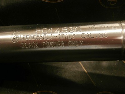 PEDERSOLI QUEEN ANNE FLINTLOCK PISTOL.50 BLACKPOWDER PISTOLUNFIRED! - Image 11 of 14