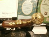 PEDERSOLI QUEEN ANNE FLINTLOCK PISTOL.50 BLACKPOWDER PISTOLUNFIRED! - Image 9 of 14