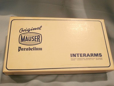 MAUSER LUGER INTERARMS 9mm P-08 LUGER INTERARMS LUGER 9mm 6