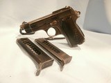 BERETTA MODEL 1934 .380 DATED 1942 WWII BERETTA M1934 .380 1942WWII BERETTA SEMI-AUTOMATIC PISTOLSTWO MAGAZINES!EXCELLENT CONDITION!! - Image 1 of 9