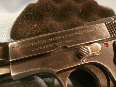 BERETTA MODEL 1934 .380 DATED 1942 WWII BERETTA M1934 .380 1942WWII BERETTA SEMI-AUTOMATIC PISTOLSTWO MAGAZINES!EXCELLENT CONDITION!! - Image 9 of 9