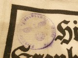 WWII WW2 NAZI ARMBAND WWII NAZI PARTY ARMBAND NAZI ARMBAND WWII GERMAN ARMBAND WWII GERMAN NAZI ARMBAND WWII 100% ORIGINAL!! #52 - Image 2 of 6