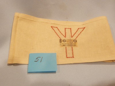 WWII WW2 NAZI SS ARMBAND WWII NAZI PARTY SS ARMBAND NAZI ARMBAND WWII GERMAN SS ARMBAND WWII GERMAN NAZI SS ARMBAND WWII 100% ORIGINAL!! #51 RARE!! - Image 5 of 9