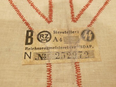 WWII WW2 NAZI SS ARMBAND WWII NAZI PARTY SS ARMBAND NAZI ARMBAND WWII GERMAN SS ARMBAND WWII GERMAN NAZI SS ARMBAND WWII 100% ORIGINAL!! #51 RARE!! - Image 7 of 9