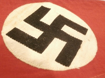 WWII WW2 NAZI ARMBAND WWII NAZI PARTY ARMBAND NAZI ARMBAND WWII GERMAN ARMBAND WWII GERMAN NAZI ARMBAND WWII 100% ORIGINAL!! #60 - Image 2 of 5