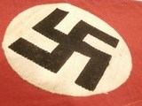 WWII WW2 NAZI ARMBAND WWII NAZI PARTY ARMBAND NAZI ARMBAND WWII GERMAN ARMBAND WWII GERMAN NAZI ARMBAND WWII 100% ORIGINAL!! #60 - Image 2 of 5
