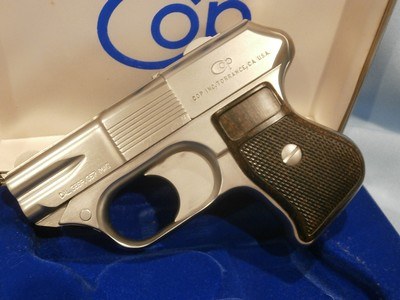 COP 357 MAGNUM 4-SHOT STAINLESS STEEL PISTOL COP 4-BARREL DERRINGER .357 DERRINGER COP 4-BARREL PISTOL COP MODEL SS-1 MINT & RARE!!!.22LR INSERTS - Image 3 of 10