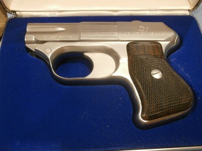 COP 357 MAGNUM 4-SHOT STAINLESS STEEL PISTOL COP 4-BARREL DERRINGER .357 DERRINGER COP 4-BARREL PISTOL COP MODEL SS-1 MINT & RARE!!!.22LR INSERTS - Image 2 of 10
