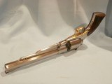 UBERTI 1858 NEW ARMY .44 CAL STAINLESS STEEL TARGET REVOLVER PERCUSSION REVOLVER .44 CALUBERTI NEW ARMY 1858 BLACK POWDER TARGET REVOLVERNEW!! - Image 11 of 13