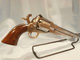 UBERTI 1858 NEW ARMY .44 CAL STAINLESS STEEL TARGET REVOLVER PERCUSSION REVOLVER .44 CALUBERTI NEW ARMY 1858 BLACK POWDER TARGET REVOLVERNEW!! - Image 6 of 13