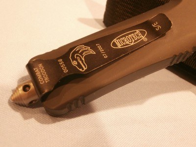 MICROTECH AUTOMATICCOMBAT TRODEN OTF AUTOMATIC FIGHTING KNIFE..............CLONE!!! - Image 3 of 8