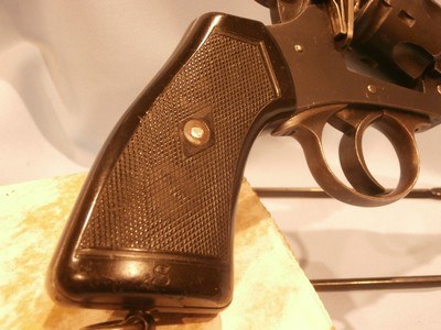WEBLEY MK VI 1917 .455 CAL ALL-MATCHING SERIAL NUMBERS! EXCELLENT BORE & CHAMBERS! EXCELLENT OVERALL CONDITION!! - Image 9 of 11