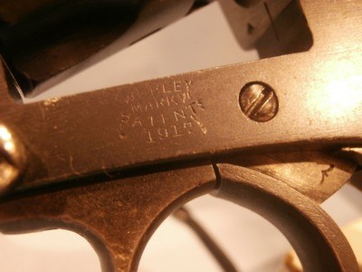 WEBLEY MK VI 1917 .455 CAL ALL-MATCHING SERIAL NUMBERS! EXCELLENT BORE & CHAMBERS! EXCELLENT OVERALL CONDITION!! - Image 4 of 11