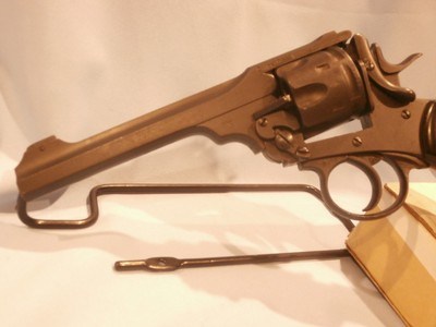 WEBLEY MK VI 1919 .455 CAL ALL-MATCHING SERIAL NUMBERS! EXCELLENT BORE & CHAMBERS! EXCELLENT OVERALL CONDITION!!RARE 1919!!!