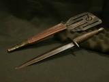 OSS STILETTO w/ORIGINAL SCABBARDWWII OSS MILITARY STILETTOWWII US STILETTOOSS FIGHTING KNIFEWWII OSS STILETTOWWII OSS FIGHTING KNIFE - Image 1 of 14