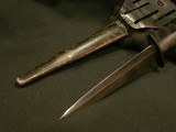 OSS STILETTO w/ORIGINAL SCABBARDWWII OSS MILITARY STILETTOWWII US STILETTOOSS FIGHTING KNIFEWWII OSS STILETTOWWII OSS FIGHTING KNIFE - Image 6 of 14