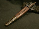 OSS STILETTO w/ORIGINAL SCABBARDWWII OSS MILITARY STILETTOWWII US STILETTOOSS FIGHTING KNIFEWWII OSS STILETTOWWII OSS FIGHTING KNIFE - Image 7 of 14
