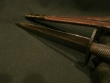 OSS STILETTO w/ORIGINAL SCABBARDWWII OSS MILITARY STILETTOWWII US STILETTOOSS FIGHTING KNIFEWWII OSS STILETTOWWII OSS FIGHTING KNIFE - Image 2 of 14
