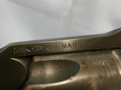 WEBLEY MK VI 1916 .455 CAL ALL-MATCHING SERIAL NUMBERS! EXCELLENT BORE & CHAMBERS! EXCELLENT OVERALL CONDITION!! Seller's Inventory # - Image 4 of 12