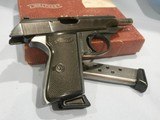 WALTHER PP 7.65mm .32acp ALL-MATCHING, TWO WALTHER MAGAZINES, INDICATOR TOOL PIN.WALTHER PP EXC+ CONDITION!! IN ORIGINAL BOX!! - Image 5 of 12