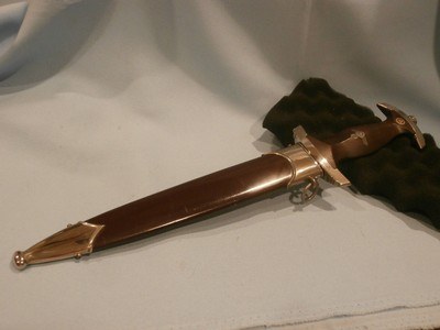 WWII GERMAN SA DAGGER GERMAN WWII NAZI DAGGER WWII SA NAZI DAGGER GERMAN SA NAZI DAGGER WWII GERMAN NAZI SA DAGGER RZM M7/36(E. & F. HORSTER) - Image 1 of 14