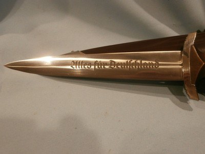 WWII GERMAN SA DAGGER GERMAN WWII NAZI DAGGER WWII SA NAZI DAGGER GERMAN SA NAZI DAGGER WWII GERMAN NAZI SA DAGGER RZM M7/36(E. & F. HORSTER) - Image 7 of 14