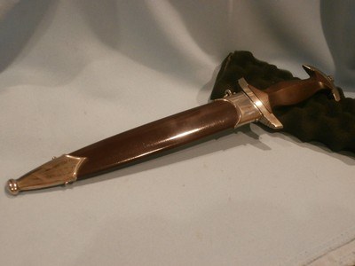WWII GERMAN SA DAGGER GERMAN WWII NAZI DAGGER WWII SA NAZI DAGGER GERMAN SA NAZI DAGGER WWII GERMAN NAZI SA DAGGER RZM M7/36(E. & F. HORSTER) - Image 3 of 14