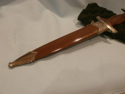 WWII GERMAN SA DAGGER GERMAN WWII NAZI DAGGER WWII SA NAZI DAGGER GERMAN SA NAZI DAGGER WWII GERMAN NAZI SA DAGGER RZM M7/2 (EMIL VOOSWAFFENFABRIK) - Image 3 of 14