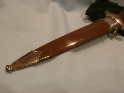 WWII GERMAN SA DAGGER GERMAN WWII NAZI DAGGER WWII SA NAZI DAGGER GERMAN SA NAZI DAGGER WWII GERMAN NAZI SA DAGGER RZM M7/2 (EMIL VOOSWAFFENFABRIK) - Image 2 of 14