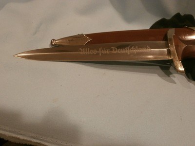 WWII GERMAN SA DAGGER GERMAN WWII NAZI DAGGER WWII SA NAZI DAGGER GERMAN SA NAZI DAGGER WWII GERMAN NAZI SA DAGGER RZM M7/2 (EMIL VOOSWAFFENFABRIK) - Image 4 of 14