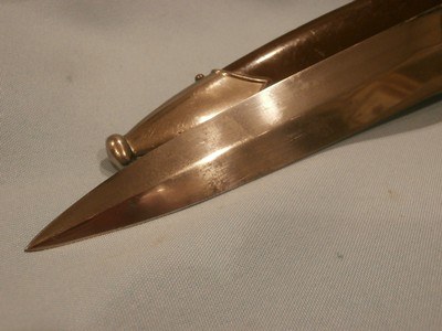 WWII GERMAN SA DAGGER GERMAN WWII NAZI DAGGER WWII SA NAZI DAGGER GERMAN SA NAZI DAGGER WWII GERMAN NAZI SA DAGGER RZM M7/27 (PUMAWERKLAUTERJUNG) - Image 9 of 14