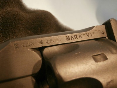WEBLEY MK VI 1918 .455 CAL ALL-MATCHING SERIAL NUMBERS! EXCELLENT BORE & CHAMBERS! EXCELLENT OVERALL CONDITION 1918!!! - Image 6 of 11
