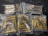 35 Rem, 32-40, 30-06 brass - .358 and .321 bullets - 6 of 8