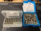 35 Rem, 32-40, 30-06 brass - .358 and .321 bullets - 8 of 8