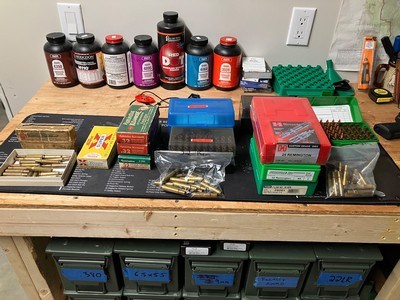 25 Rem, 30 Rem, 32 Rem ammo/brass/dies - Image 7 of 7