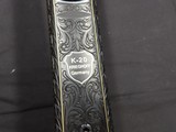 Krieghoff K-20 30 inch parcours barell, Gold super scroll Engraving. - 15 of 16