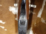 Unbelievable Hand Engraved and Gold Inlaid, 101 Pigeon PRESENTATION
Grade Gun - 15 of 17