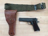 Remington Rand with nice patina, and holster and belt - 2 of 6