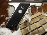 Ruger Mark II Target with Bull Barrel in Stainless. - 4 of 14