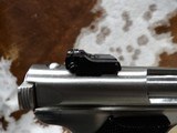 Ruger Mark II Target with Bull Barrel in Stainless. - 8 of 14