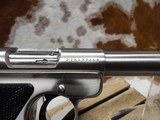 Ruger Mark II Target with Bull Barrel in Stainless. - 2 of 14