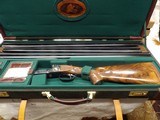 Winchester Model 21, 20-28-20 gauge, Custom Engraved and stocked with three barrel Orvis luggage Case - 5 of 25