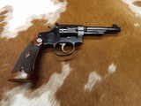 Smith and Wesson 22-32 revolver. Kit gun.
I think. - 1 of 13