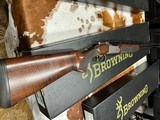 Browning Citori 725 sporting, 20 gauge, 32 inch silver nitrade patterned reciever, w/ factory box - 2 of 14