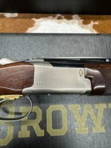 Browning Citori 725 s, 28 gauge, 32 inch, patterned silver nitrade reciever, w/factory box