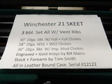 WINCHESTER MODEL 21,Engraved by Bill Mains, Wood by Tom Smith and 20 gauge and one 28 gauge barrel - 3 of 25