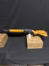 Unique Model 12 Winchester.After Market Grade one engraving.Custom Blond Rollover stock and forend. - 1 of 12