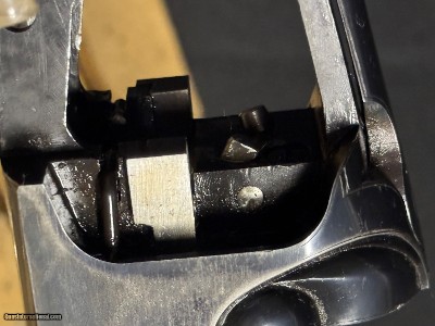 MX Style Perazzi reciever.All parts except trigger.Fading bluing in normal spots. - Image 3 of 8