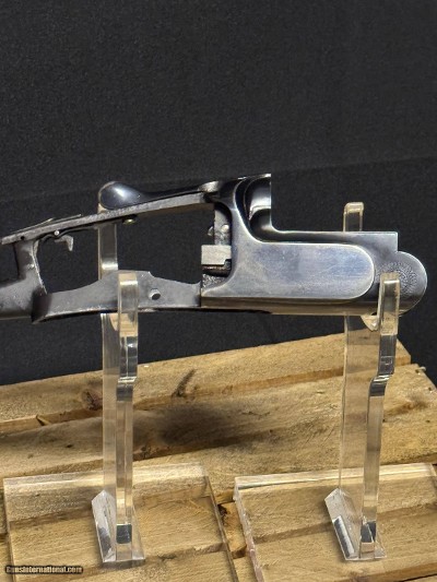 MX Style Perazzi reciever.
All parts except trigger.
Fading bluing in normal spots.